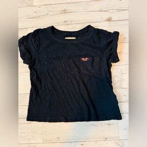 Hollister Basics crop tee